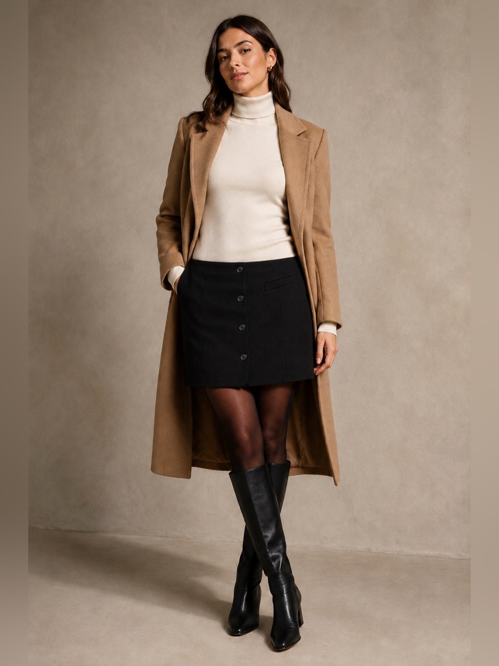 Helmut Lang Black Women's Blazer Skirt